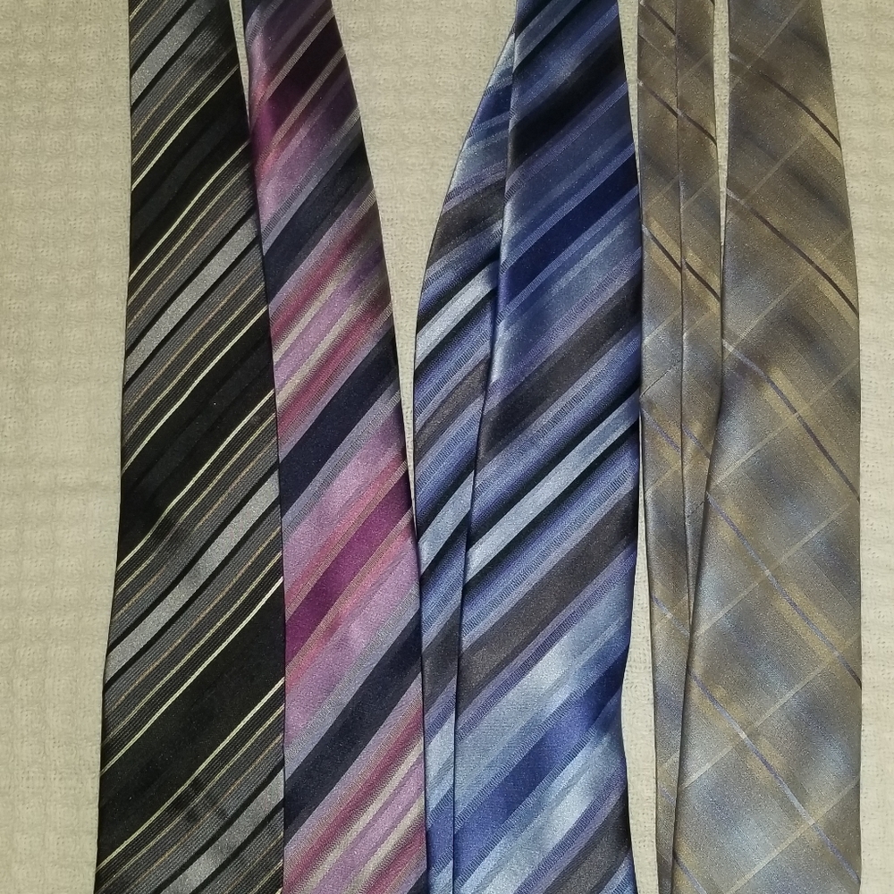 Kenneth cole reaction men's ties (bundle)